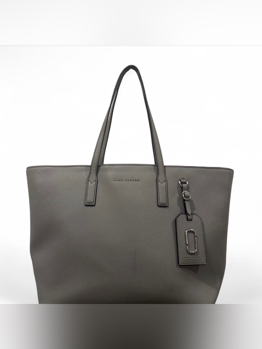 Marc Jacobs Charcoal Leather Tote with Tag